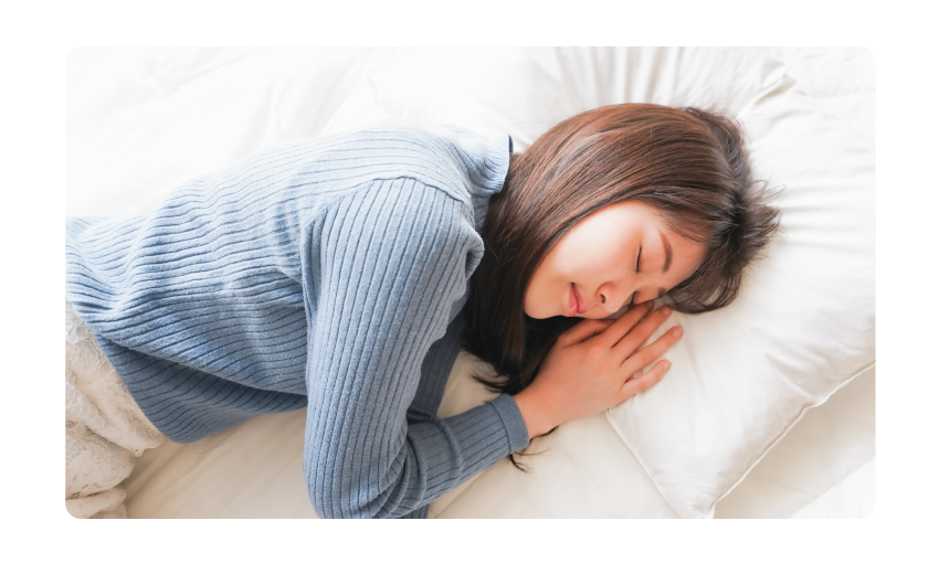 睡眠の向上に酸素カプセル